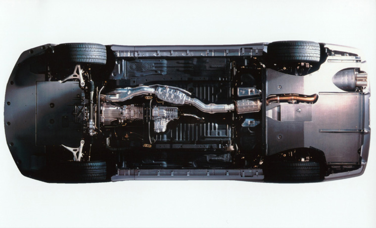 R34 Nissan Skyline GT-R Underbody Picture